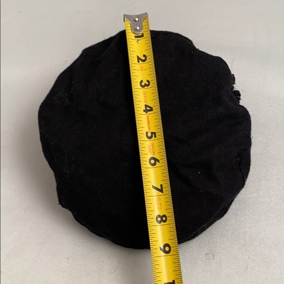 Badgley Mishka vintage black wool blend cloche hat main image 4